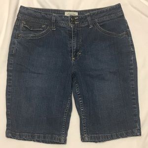 3/$15💥 St. John’s Bay Jean Denim Bermuda Shorts